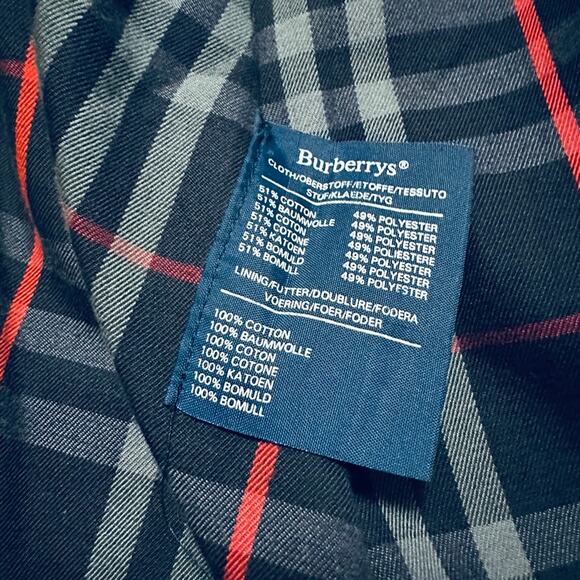 Burberry navy zipper lining jacket - Picture 7 of 11